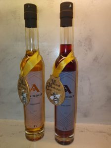 Askheimer mead with Mead Madness Gold Medals